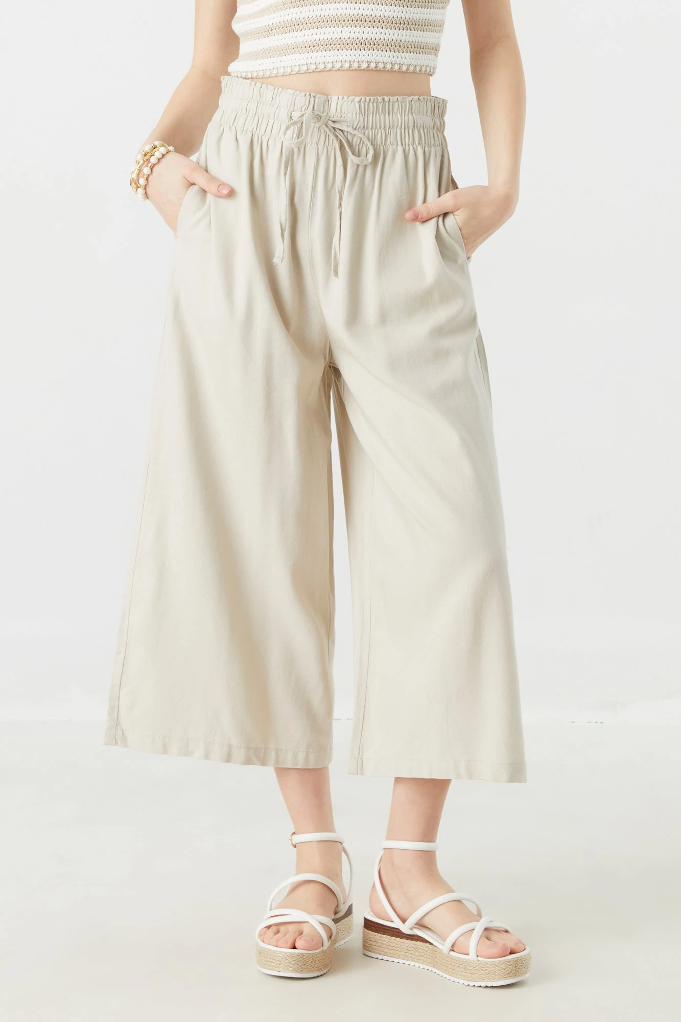 Linen Culottes - Image 2