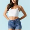 Refuge Miami Medium Wash Denim Short