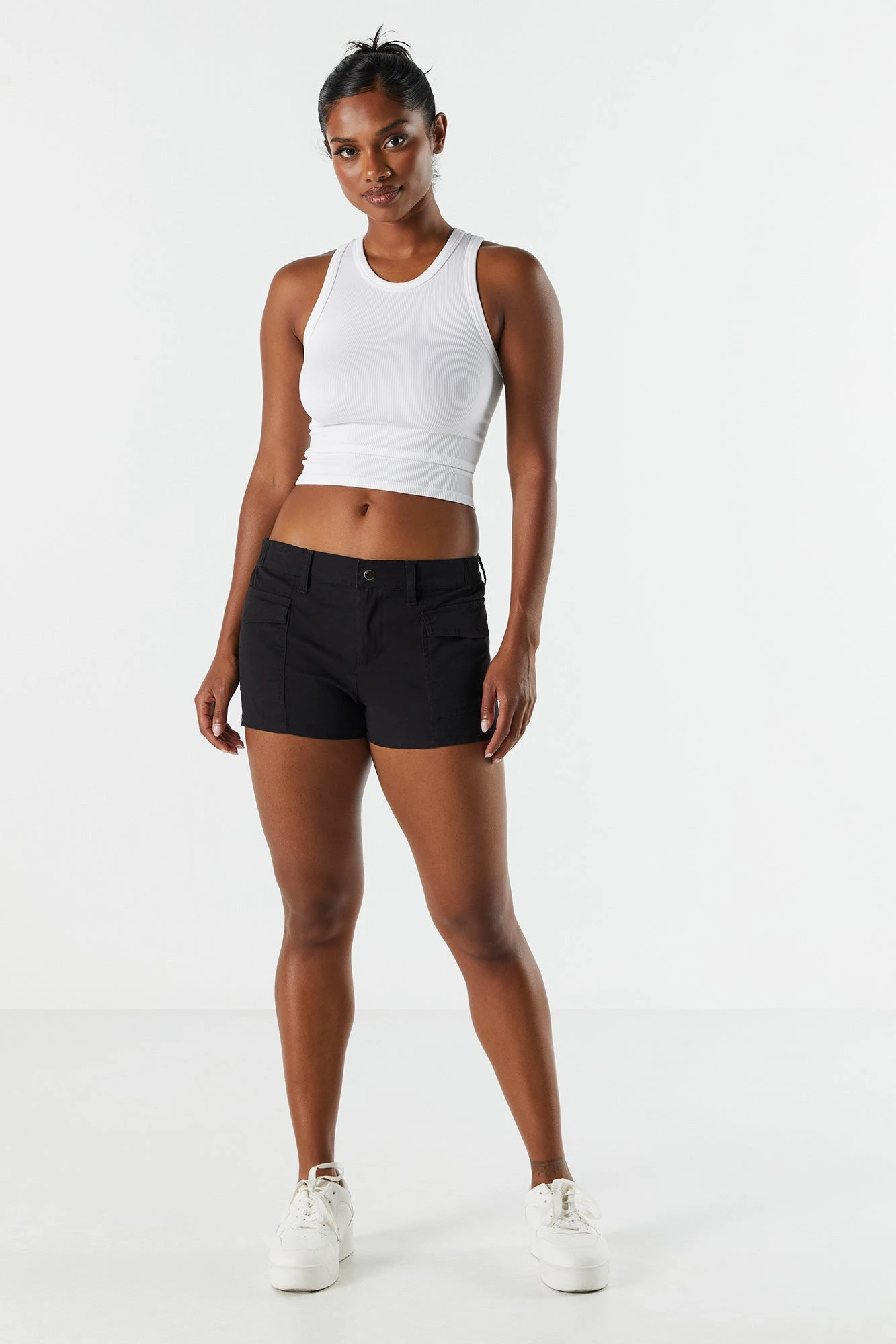 Poplin Low Rise Cargo Short - Image 6