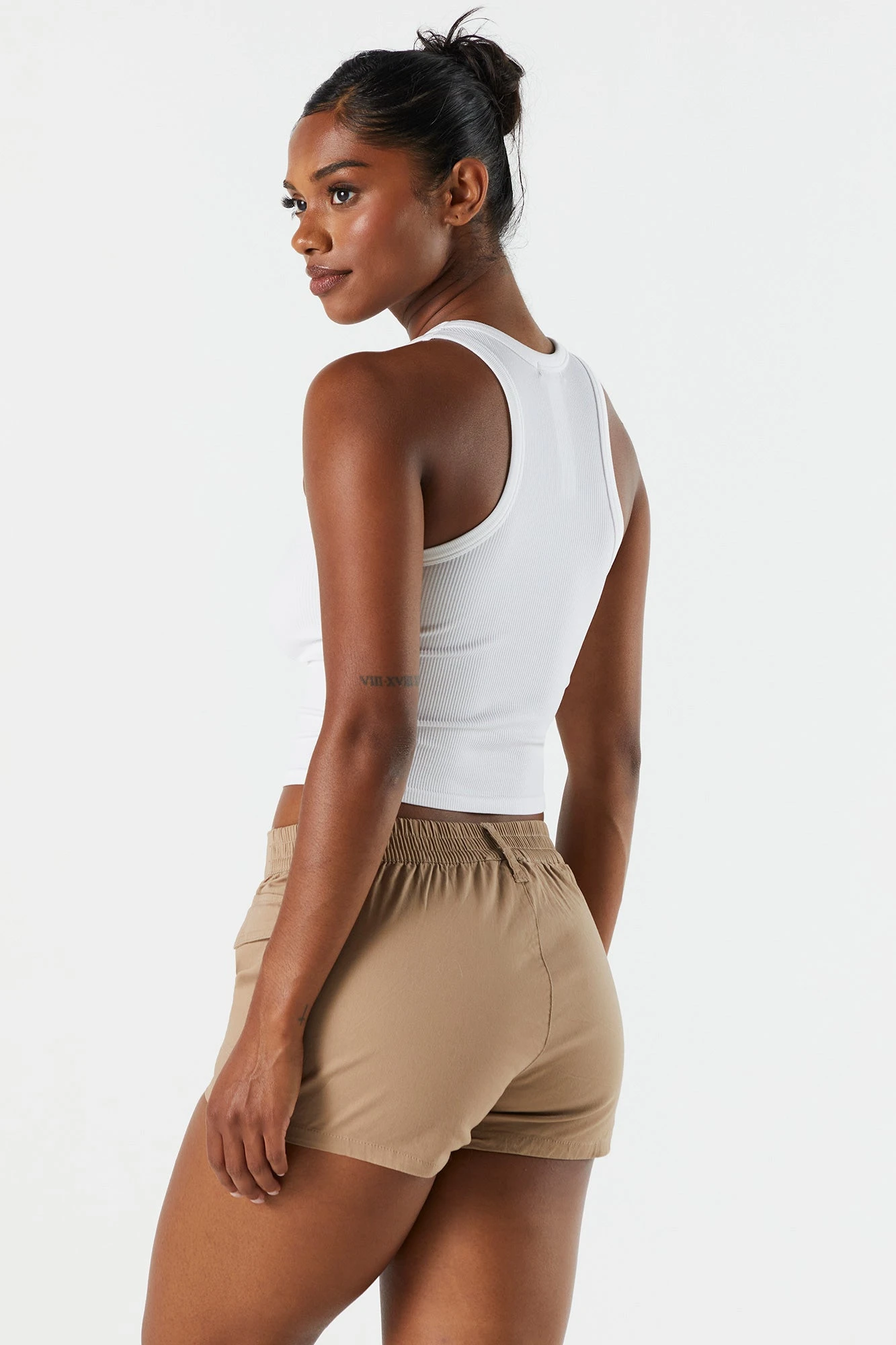 Poplin Low Rise Cargo Short - Image 2