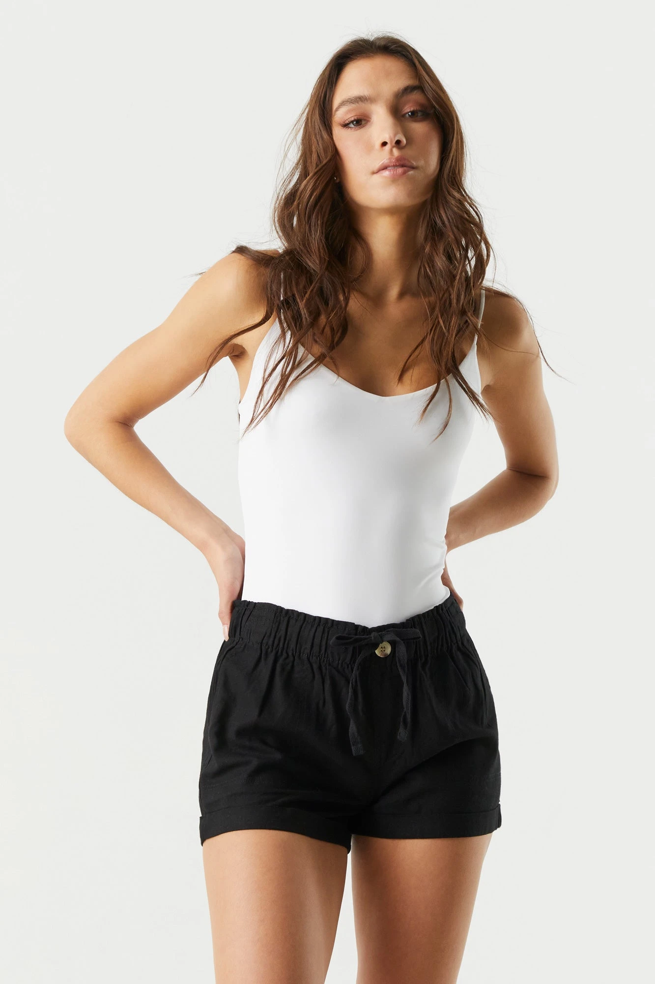 Linen Drawstring Short - Image 5