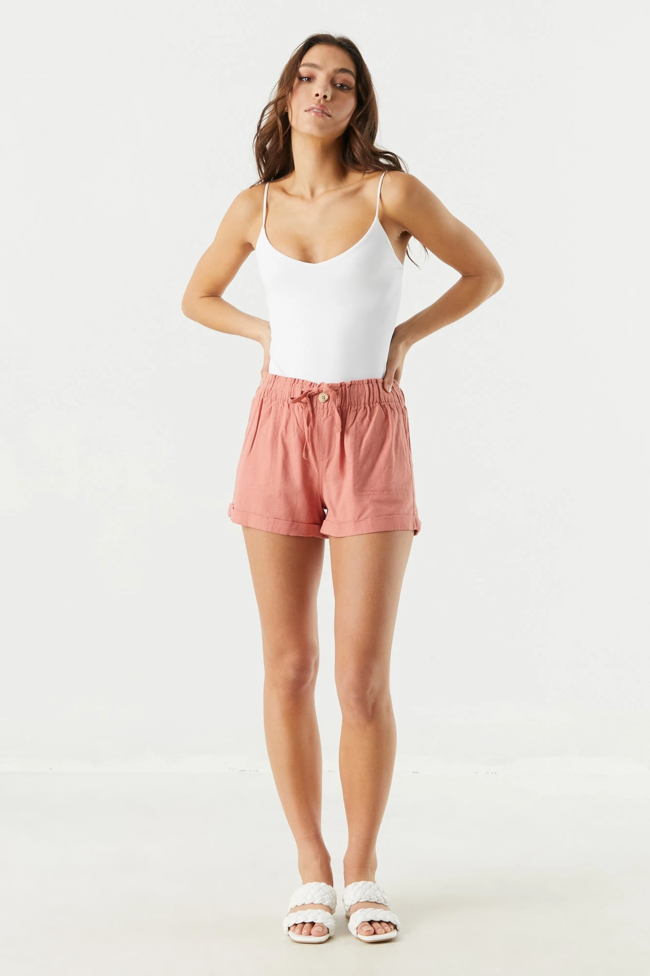 Linen Drawstring Short - Image 16