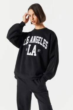 Fleece Los Angeles Graphic Sweatshirt