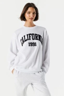 Fleece California Graphic Sweatshirt