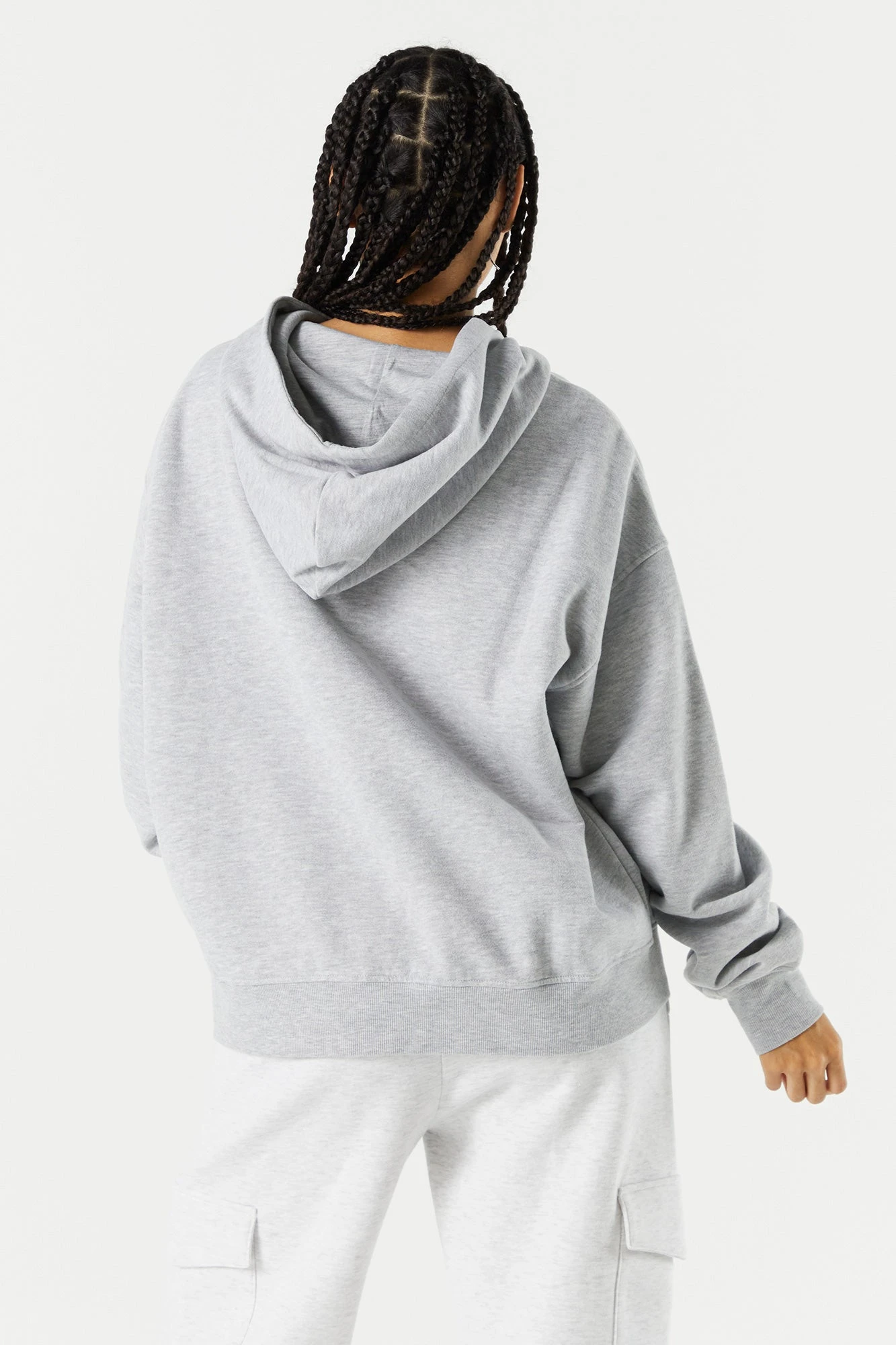 Fleece Oversized Hoodie - Image 2