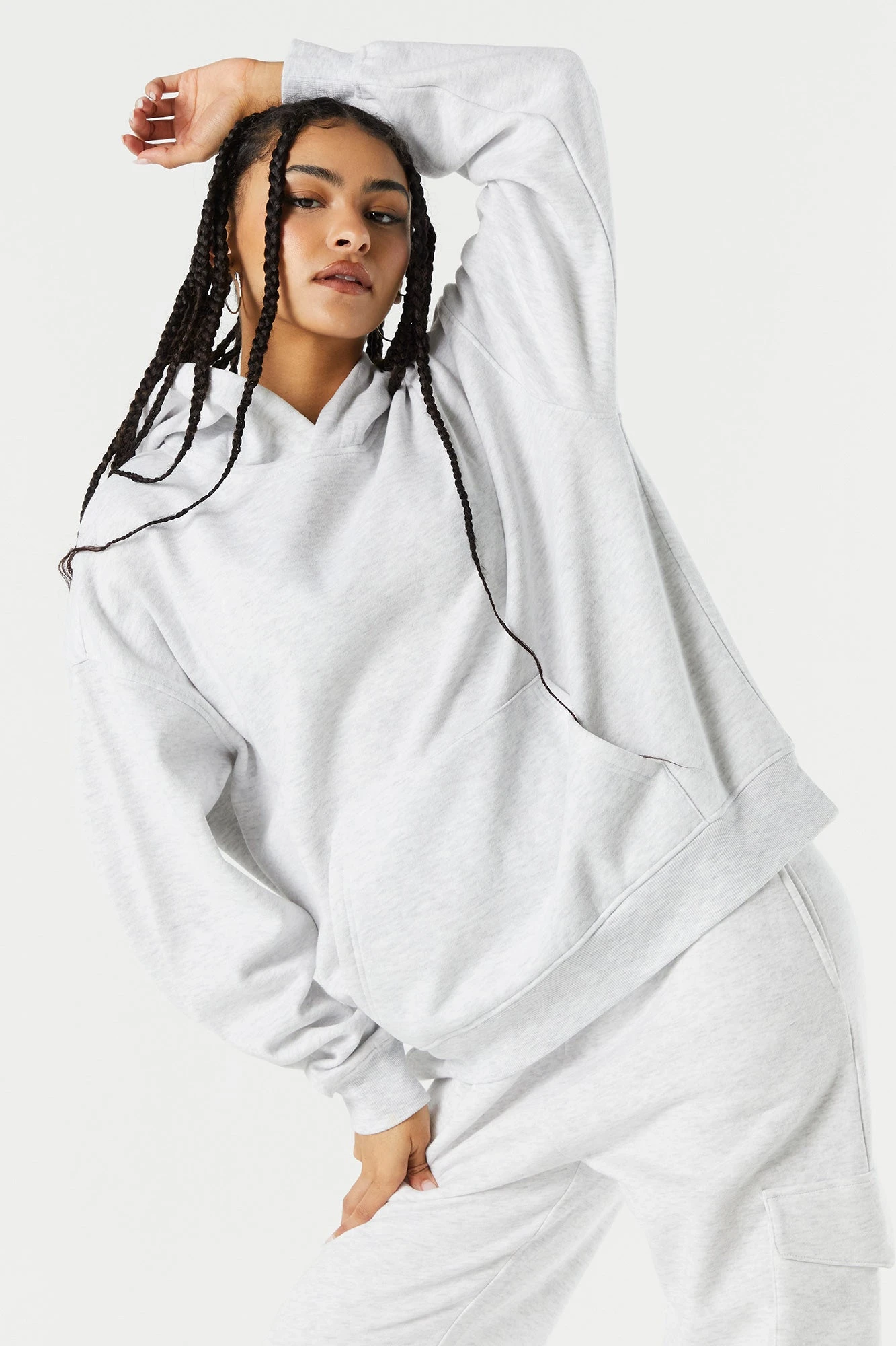 Fleece Oversized Hoodie - Image 10