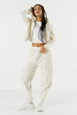 Fleece Cargo Pocket Jogger