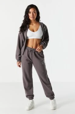 LA Embroidered Fleece Everyday Jogger
