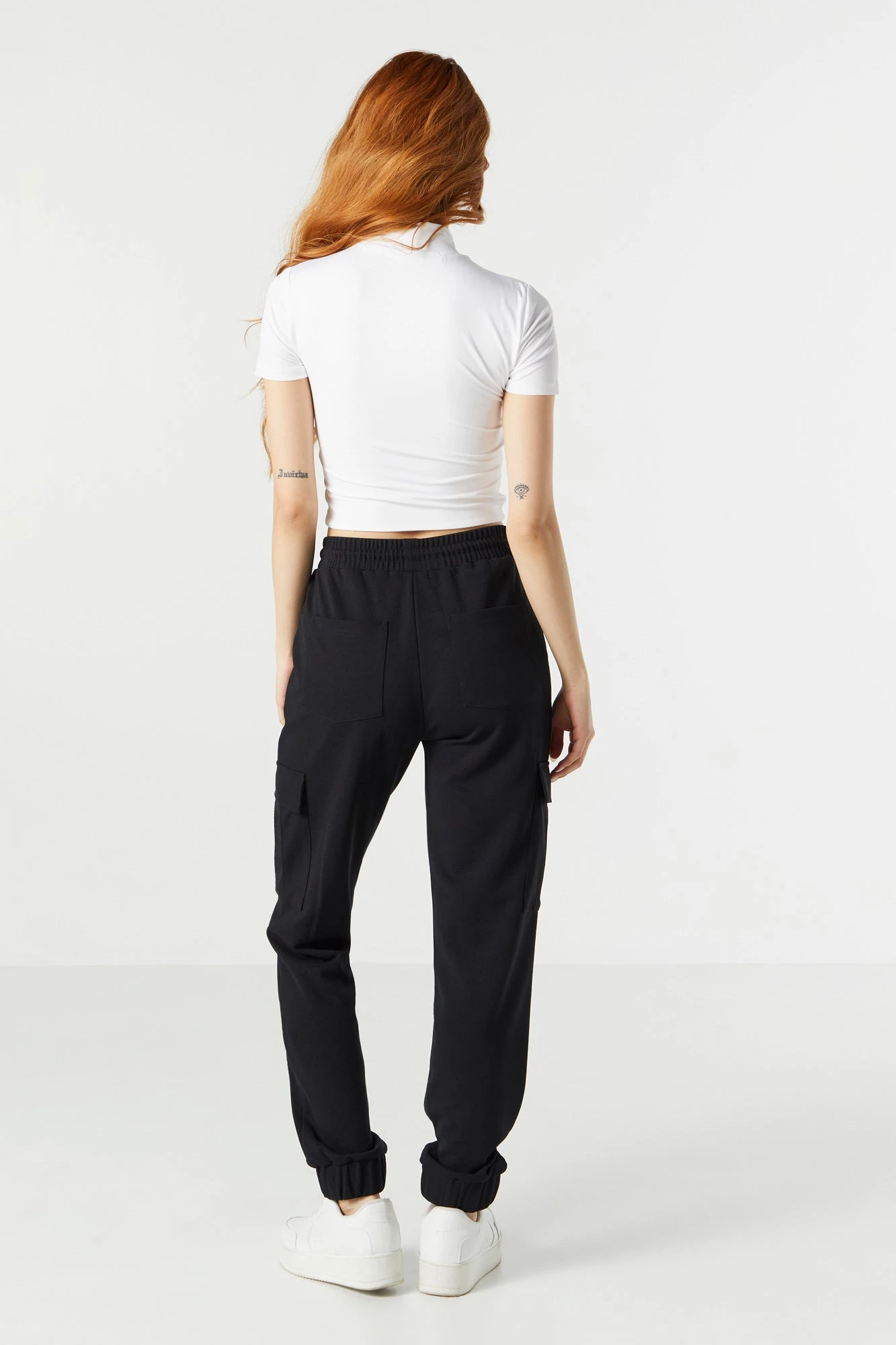 Crepe Cargo Jogger - Image 6