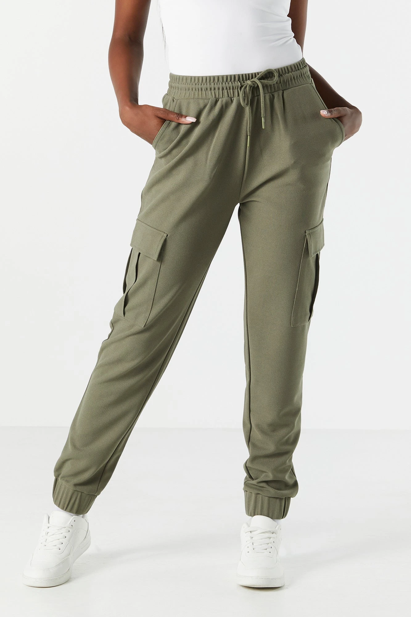 Crepe Cargo Jogger - Image 2