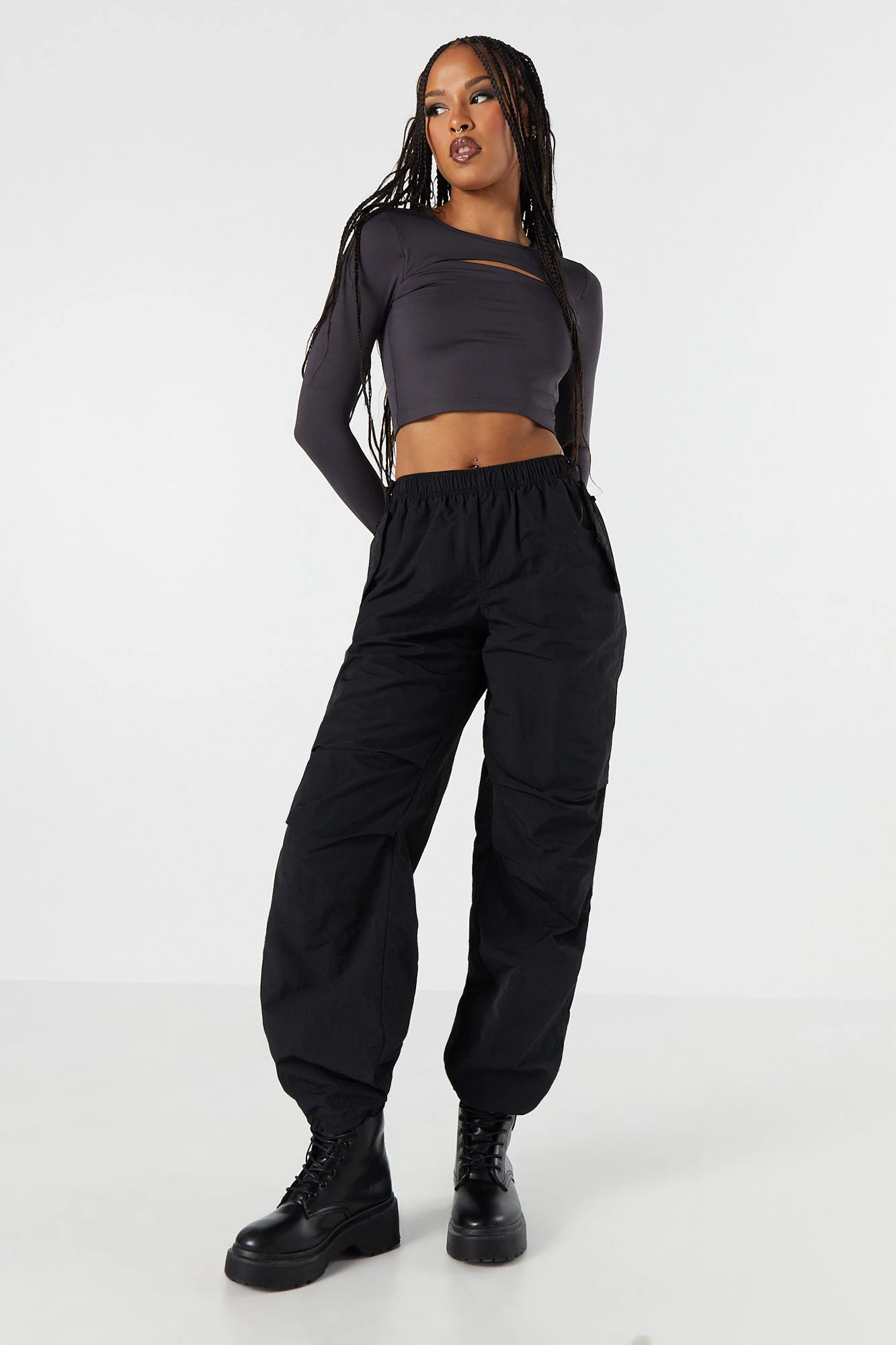Nylon Parachute Pant - Image 4