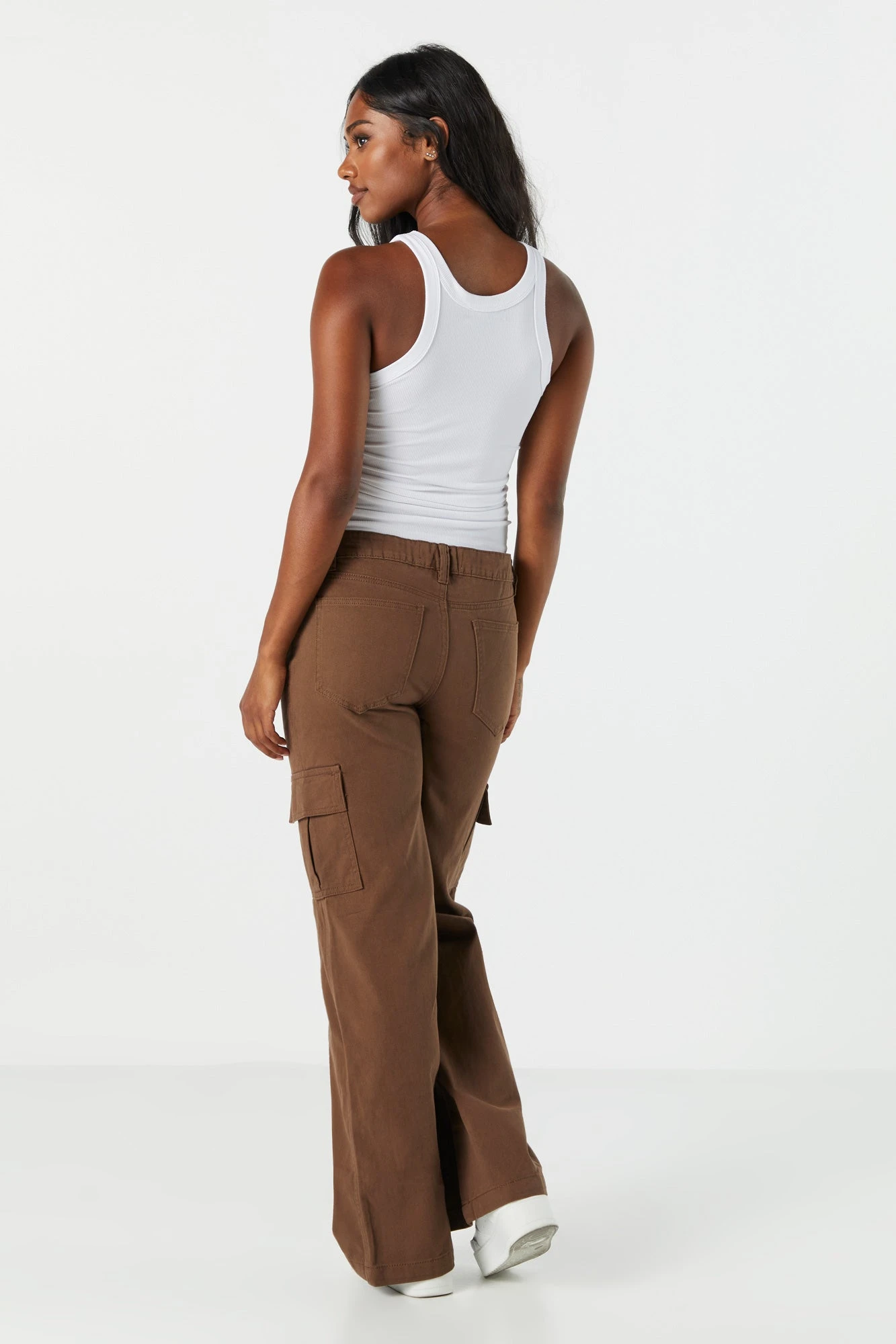 Bull Denim Wide Leg Cargo Jean - Image 9