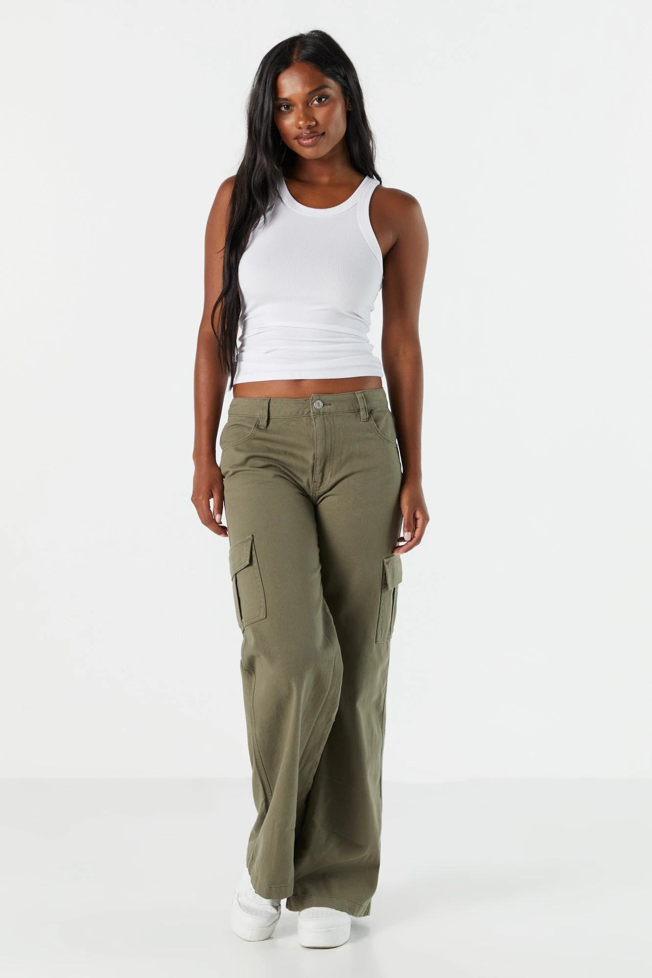 Bull Wide Leg Denim Cargo Jean