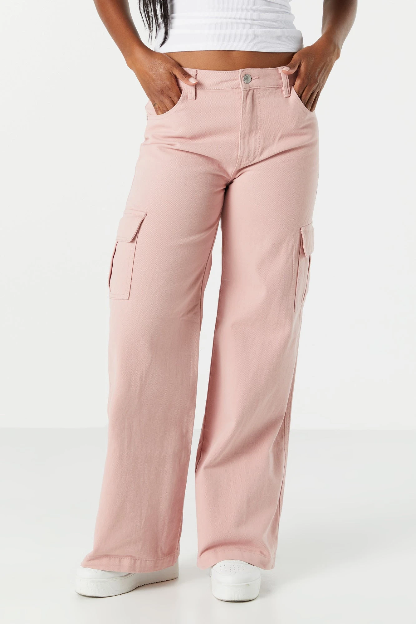 Bull Wide Leg Denim Cargo Jean - Image 5