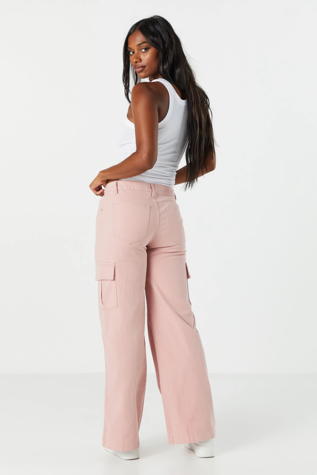 Bull Wide Leg Denim Cargo Jean - Image 6