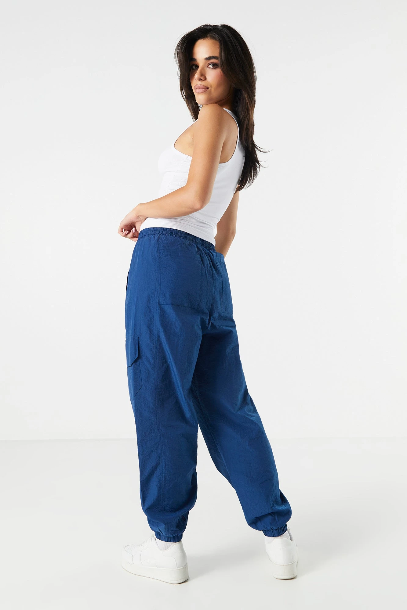 Nylon Multi Pocket Cargo Jogger - Image 9