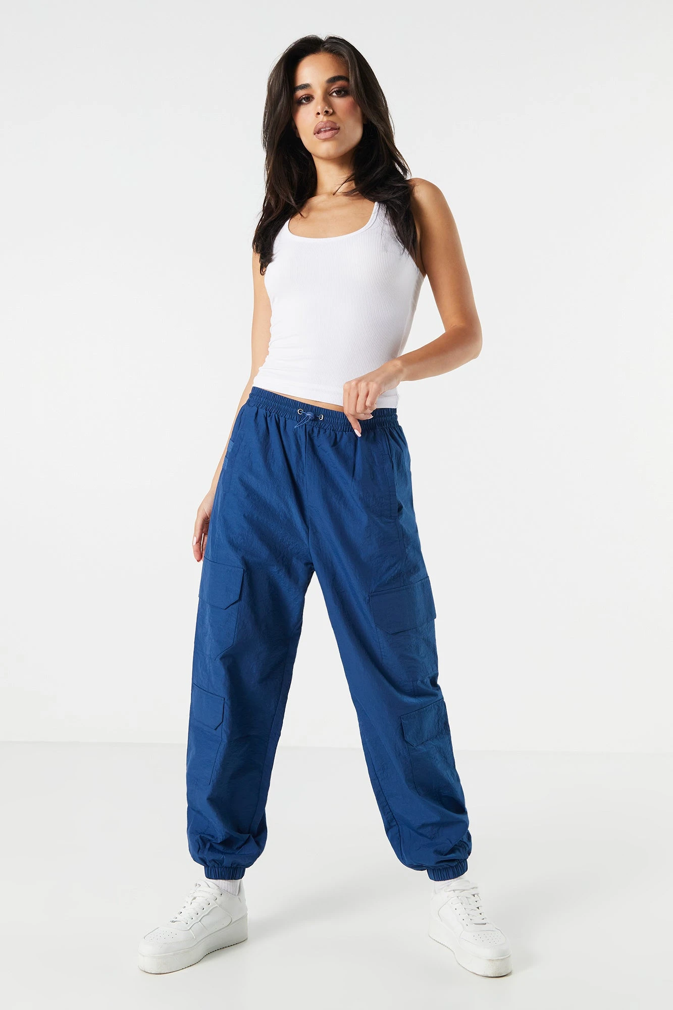 Nylon Multi Pocket Cargo Jogger - Image 7