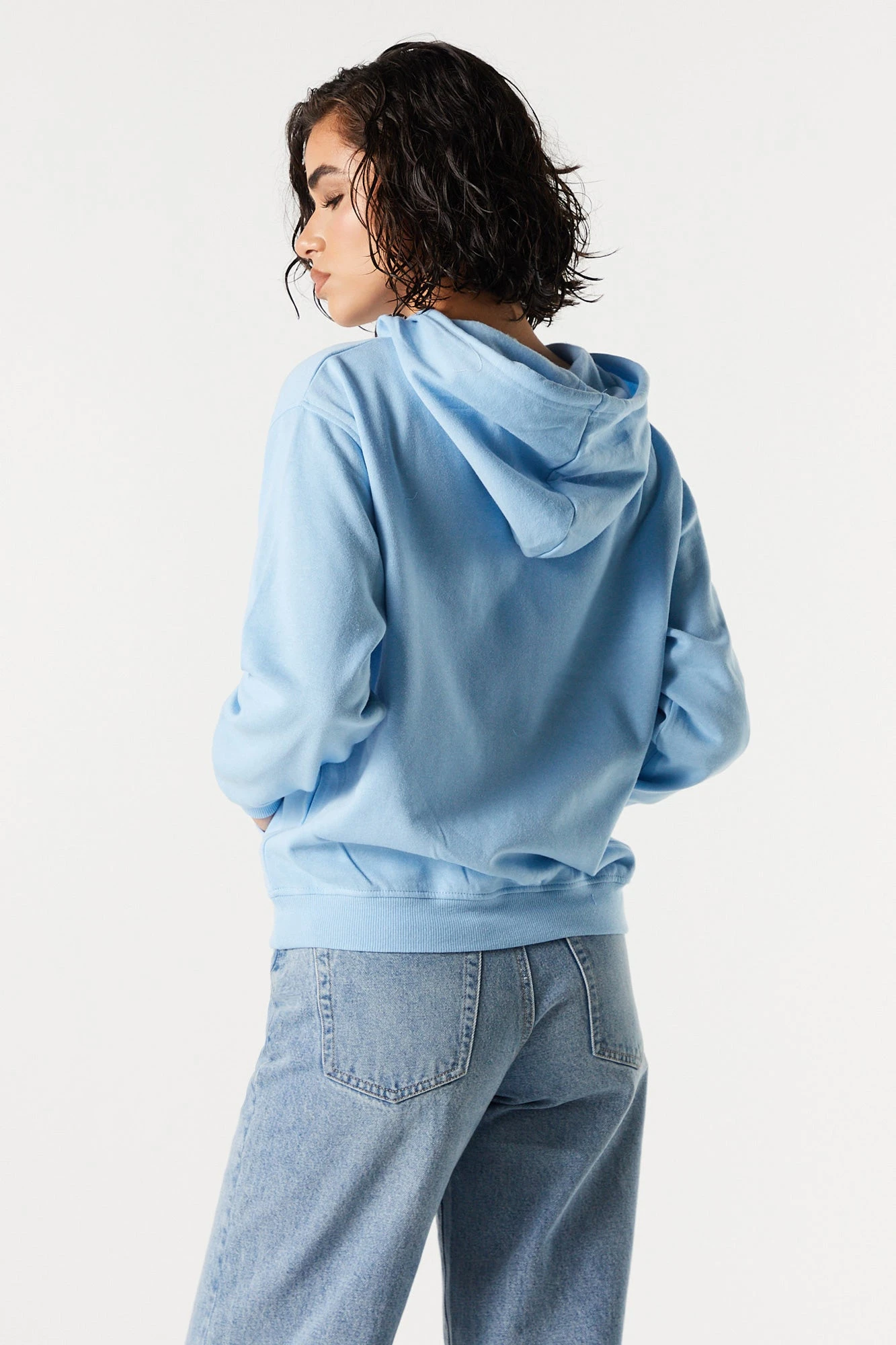 Fleece Stitch Graphic Hoodie - Image 2