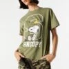 Snoopy Graphic Boyfriend T-Shirt
