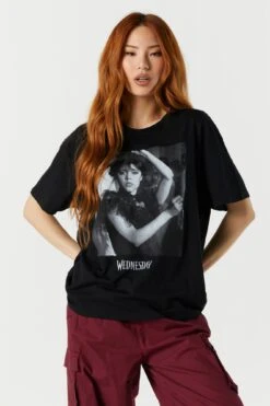 Wednesday Dance Graphic Boyfriend T-Shirt