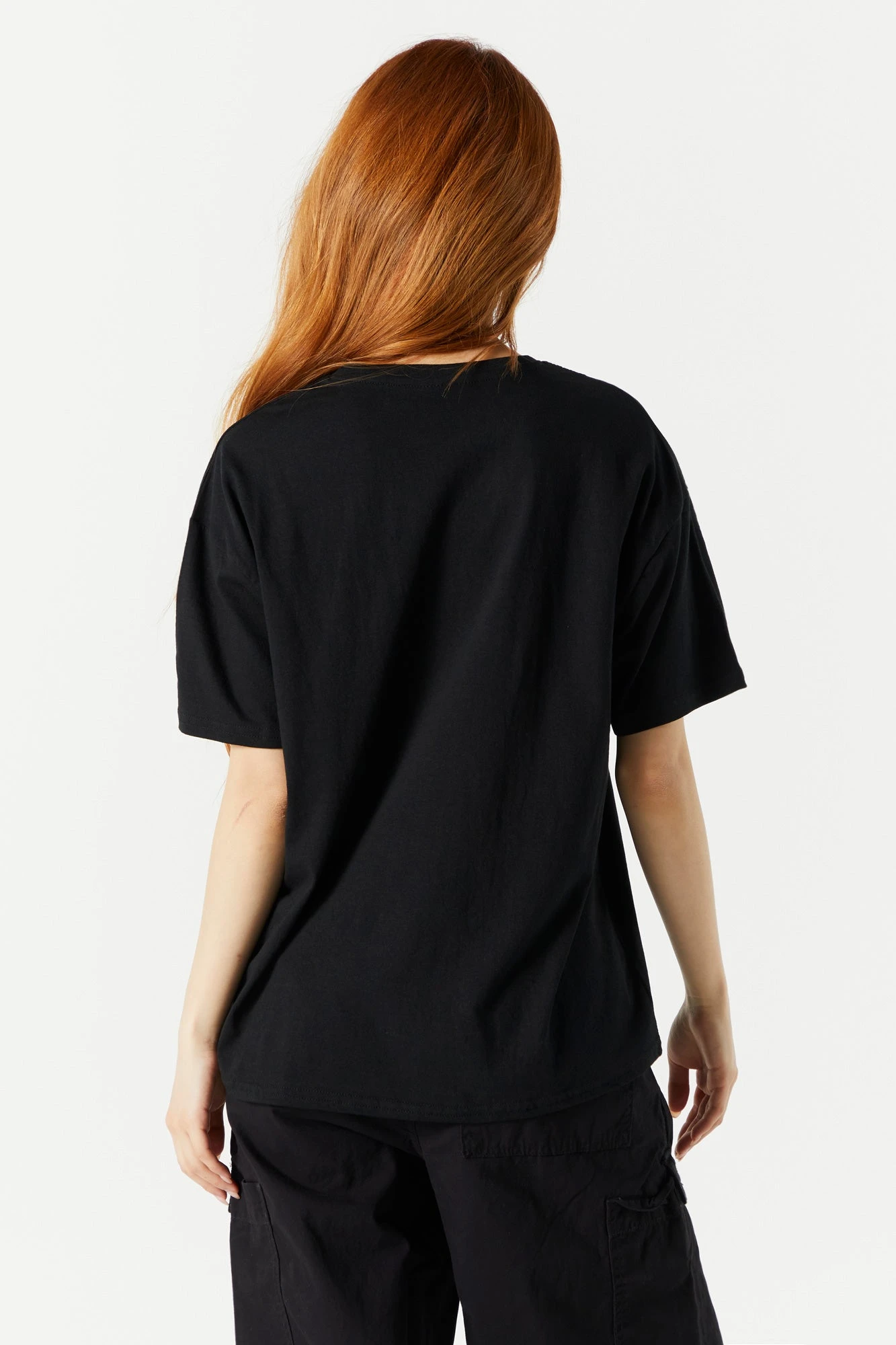 Wednesday Favourite Colour Graphic Boyfriend T-Shirt - Image 2