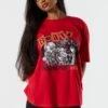 Red Bratz Graphic Boyfriend T-Shirt