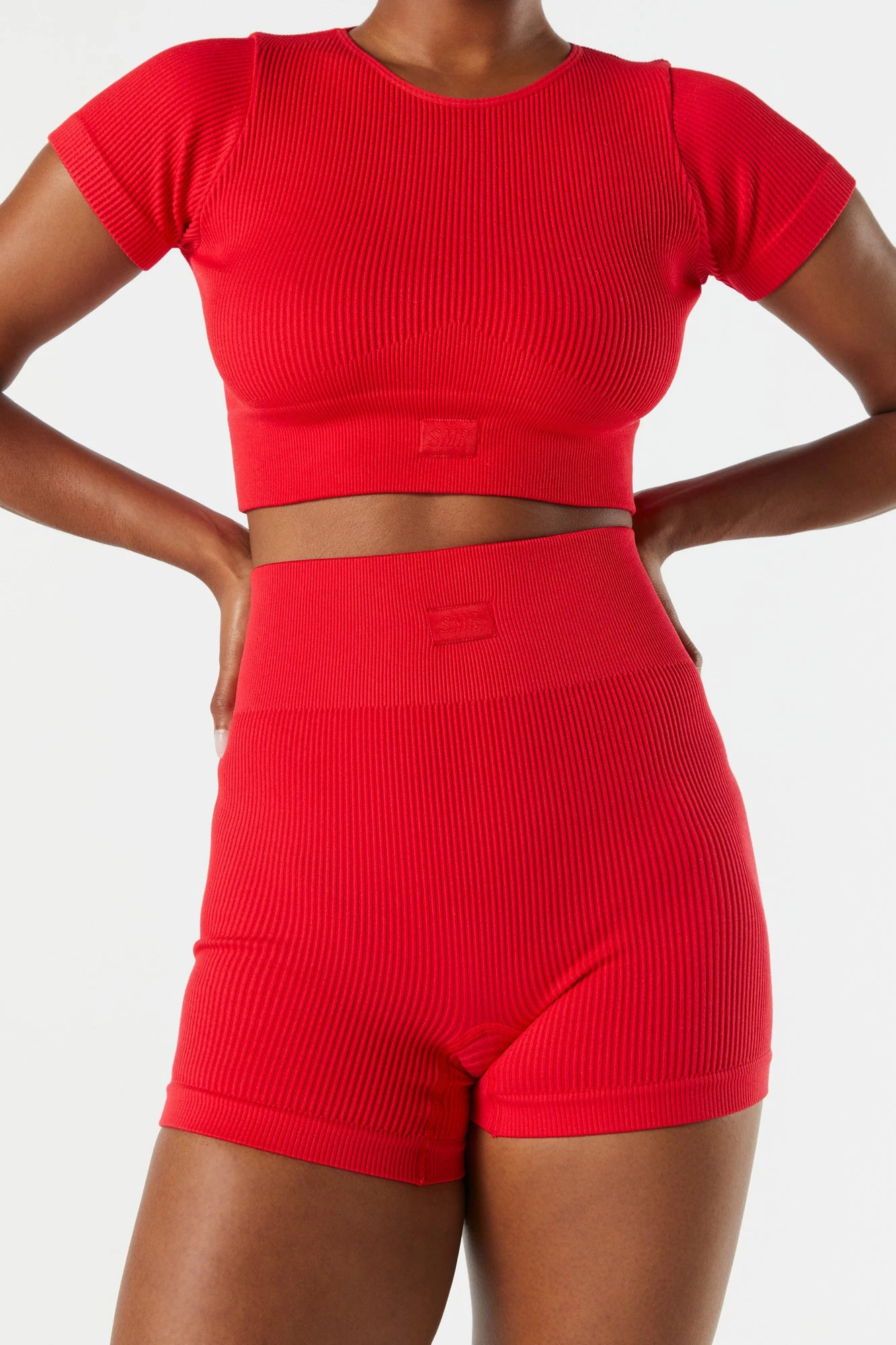 Sommer Ray Seamless Ribbed High Rise Active Shortie - Image 16